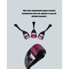 Renas Store Mey Ithalat® Dermaroller Titanyum 540 Iğneli 1 mm Cilt Yenileme ve Anti Aging Etkisi