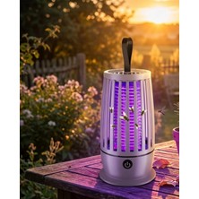 Renas Store Mey Ithalat® Elektrikli Sinek Öldürücü Lamba Uv Mor Işık Geniş Alan Etkili Sessiz Çalışma