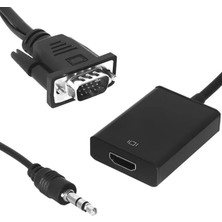 Renas Store Powermaster PM-18637 VGA To Hdmı Dönüştürücü Kablo