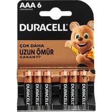 Renas Store Duracell Basic Ince Aaa Kalem Pil 6'lı