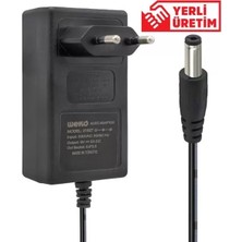 Renas Store Weko 9 Volt 2 Amper Priz Tipi Plastik Kasa Adaptör 5.5*2.5 Uç