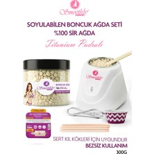 Smoothly Talco Batık Tedavisi Boncuk Ağda, Ekstra Pudralı Batık Önleyici Ağda Seti 300 G. | Sir Ağda Makinası