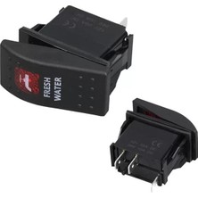 Renas Store Powermaster ﻿hidrafor Sembollü Işıklı 3 Pinli On-Off 12-24V Marin Switch