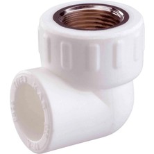 Renas Store Mey Ithalat® Pvc Boru Pprc Iç Dişli Dirsek 20X1/2'' 10 Adet