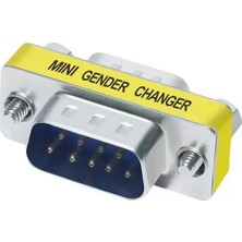 Renas Store Powermaster PM-5455 Db9 RS232 Erkek-Erkek (M2M) 9 Pin Çevirici Ara Adaptör