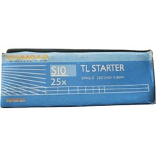 Renas Store Mey Ithalat® Floresan S10 Starter 220-240V 4-80 Watt 1 Paket (25 Adet)