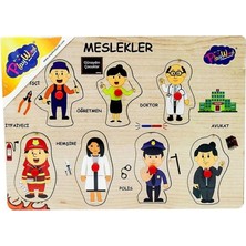 Renas Store Mey Ithalat® 163/164/165  Ahşap Tutmalı Meslekler