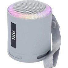 Renas Store T&g TG373 Taşınabilir Usb-Sd-Fm-Bluetooth Destekli Rgb Işıklı Wireless Ses Bombası Hoparlör