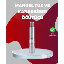 Renas Store Mey Ithalat® Ergonomik Tasarımlı, Nem Geçirmez Kapaklı Baharat Öğütücü