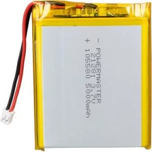 Renas Store Powermaster 105580 3.7 Volt 5000 Mah Lityum Polimer Pil