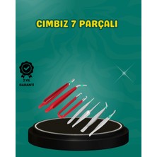Renas Store Mey Ithalat® Antistatik 7’li Hassas Cımbız Takımı Manyetik Olmayan Uçlu