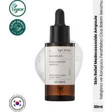 Scinic Skin Relief Madecassoside Ampoule Yatıştırıcı ve Koruyucu Ferahlatıcı Cica Bakım Serumu 30ML
