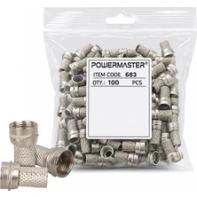 Renas Store F Konnektör Rg6-U4 18MM Geniş (100 ADET)-UJ-2005