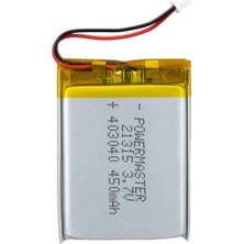Renas Store Powermaster 403040 3.7 Volt 450 Mah Lityum Polimer Pil