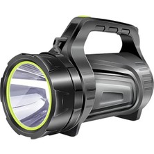 Renas Store Powermaster Ledli Uzun Menzilli Şarjlı Kamp Tipi Işıldak Fener JS-881D