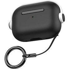 Renas Store Newface Apple Airpods Pro 2 (2.nesil) Cool Kılıf - Siyah-Beyaz