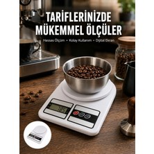 Renas Store Mey Ithalat® Hassas Ölçüm Için Dijital Mutfak Tartısı – 10 kg Kapasiteli Yeni Nesil