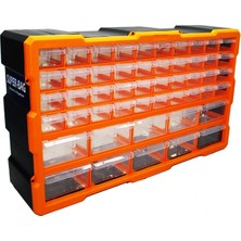 Renas Store 50Lİ Mega 10BYK+40KÇK Monoblok Drawer Çekmece Seti 62X15.7X36CM Herhangi Bir Renk Gönderilir (5047)