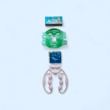 Renas Store Mey Ithalat® Yüz Maskesi Cilt Bakım Seti – Maske, Buz Küresi, Termo Jel ve Selülit Masaj Aleti