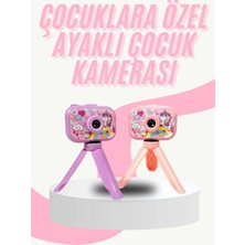 Renas Store Çocuk Için Eğitici Video Kamera Ayaklı Mini Fotoğraf Makinesi