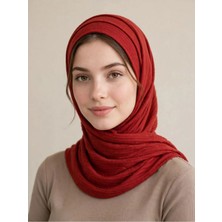 Aslı Başörtüsü Kremit Rengi 1 Adet Hazır Başörtüsü Tak Çık Kaliteli Kullanışlı Güzel Şık