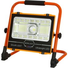 Watton WT-734 P70 LED Solar Panel Şarjlı Taşınabilir Projektör