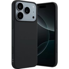 Renas Store Newface Apple iPhone 17 Pro Max First Silikon - Siyah