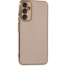 Renas Store Newface Samsung Galaxy A05S Kılıf Volet Silikon - Pembe