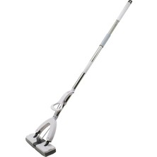 Renas Store Mop Kendinden Sıkmalı Pva Sünger Mop - Kelebek Mop Krom Sap = 110CM + Plastik BAŞLIK=135CM (5047)