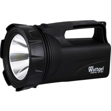 Watton WT-402 30W LED Power Bank Şarjlı Projektör Fener