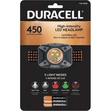 Duracell 450 Lümen Ledli Kafa Feneri + 3 Aaa Piller Dahil