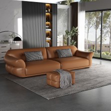Veluxe Home & Living'den Flux Italyan Deri Modern Koltuk Hakiki Deri Modern Koltuk