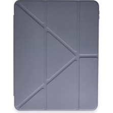 Renas Store Newface Huawei Honor Pad 9 Kılıf Kalemlikli Mars Tablet Kılıfı - Lavender