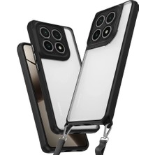Renas Store Newface Xiaomi Mi 14T Pro Kılıf Penta Silikon Kılıf - Siyah