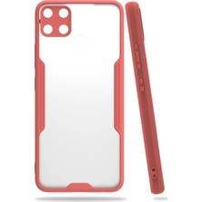 Renas Store Newface Realme C15 Kılıf Platin Silikon - Pembe