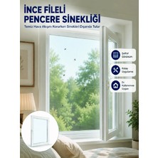 Renas Store Tek Kanatlı Cırt Bantlı Pencere Sinekliği