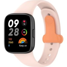 Renas Store Newface Xiaomi Redmi Watch 3 Origin Silikon Kordon - Pudra