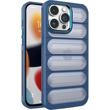 Renas Store Newface Apple iPhone 15 Pro Kılıf Airmax Silikon Kapak - Lacivert