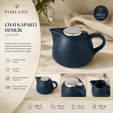 Chai Kapaklı Demlik, Lacivert