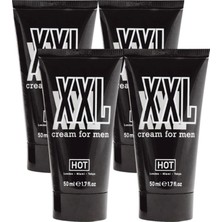 Kap Kaç Hotxxl Cream Men Hardener Delayer Enlarger 4lü Adet x 50 ml Erkeklere Özel Boyut Kremi