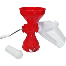 Renas Store Plastik Süzgeçli - Hazneli Salça Makinesi  Metal Kollu Ev Yapımı Firesiz Pratik Kullanım BRKT-312007 (5047)