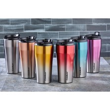 Renas Store CKR-2049 400ML.ÇELİK Mug Termos Bardak Çift Renk (5047)