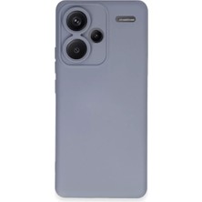 Uravas Store Xiaomi Redmi Note 13 Pro Plus Kılıf Nano Içi Kadife Silikon - Gri