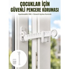 Renas Store Cam Pencere Açılma Kontrol Kilidi Kolay Montaj 3’lü Yeni Nesil