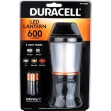 Duracell 600 Lümen Ledli 360° ve 180° Aydınlatmalı El Feneri + 3 Aa Piller Dahil