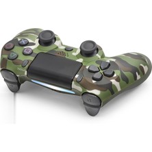 Renas Store Gamepad Ps4 Uyumlu - Yeşil Kamuflaj ND400L