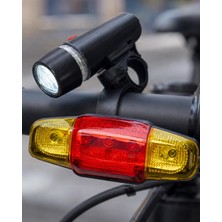 Valor Bisiklet Emniyet Işığı Seti Güçlü LED Ön Far Arka Stop Lambası