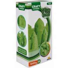Renas Store Fun Dough Kinetik Kum 1000 G Yeşil