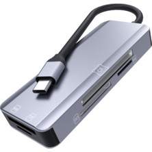 Renas Store ZR791 NK-3044 Type-C 5 In 1 Card Reader