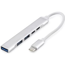 Uravas Store Type-C Hub 5 Port Pd 20W Beyaz HDX7896